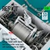 RESKIT RSU35-0038 CH-54A Tarhe cargo hoist with hook and load leveller cargo reels with lashing hooks for ICM kit (3D Printed) (1/35)